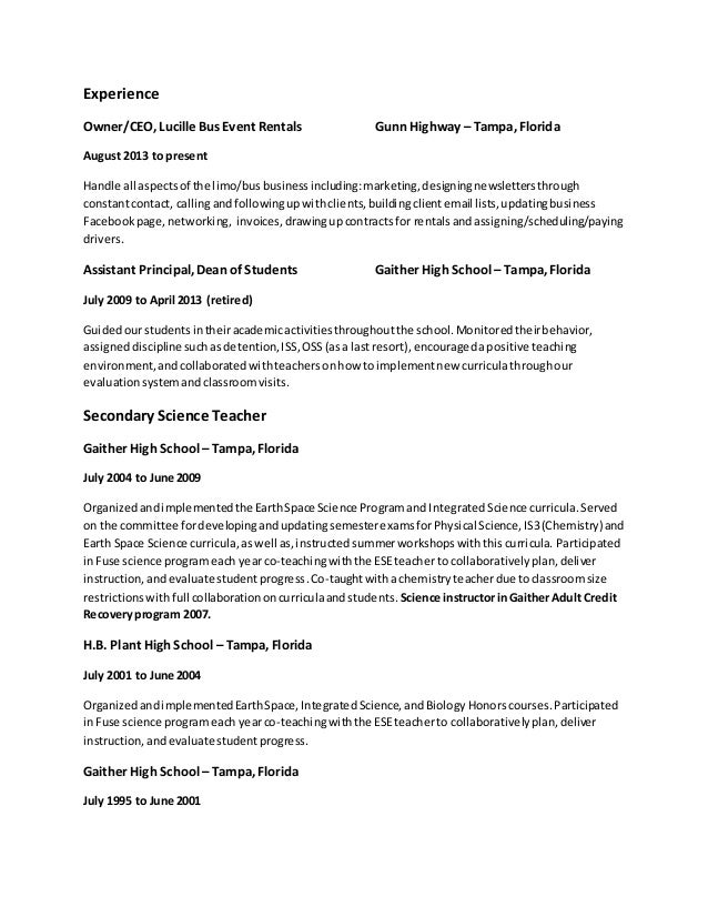 assistant dean of students cover letter