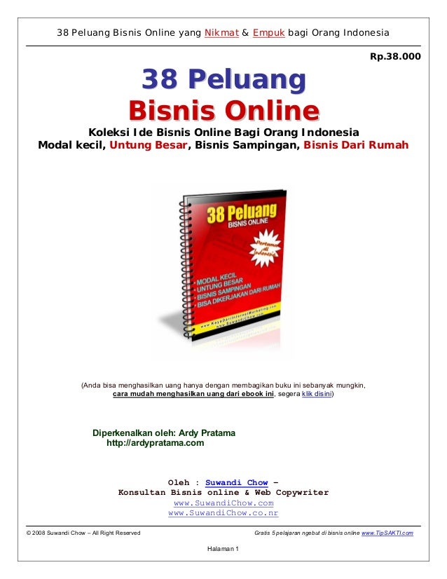 Peluang Bisnis Internet
