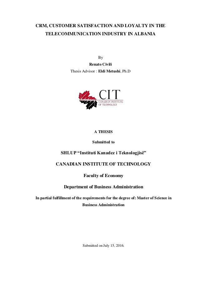 Crm phd thesis pdf