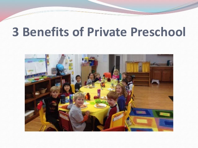 3 Benefits Of Private Preschool