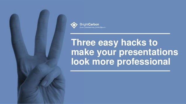 How to make a power point presentation