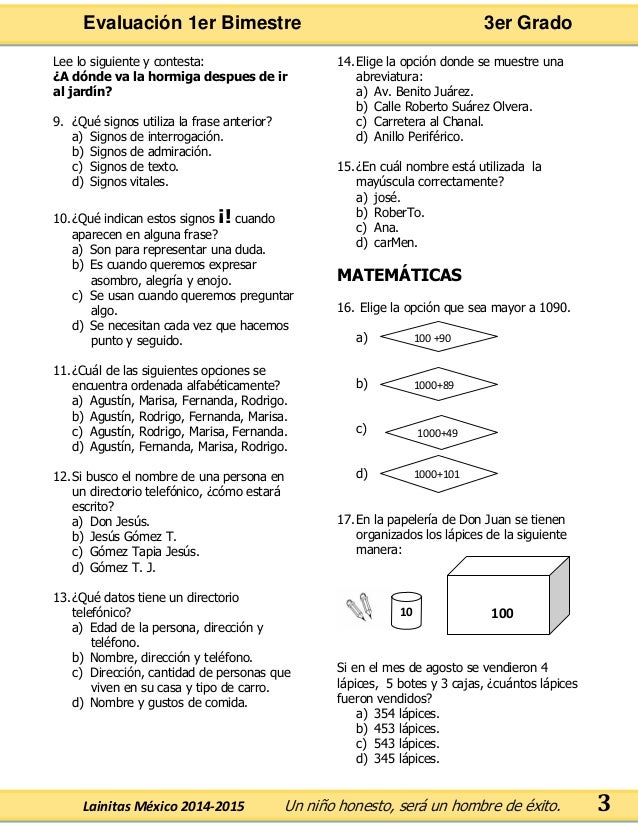 Examen De Lainitas Gratis 2015 | lainitas examenes bimestrales 2015 gratis wowkeyword com Examen De Lainitas Gratis 2015 | lainitas examenes bimestrales 2015 gratis wowkeyword com
