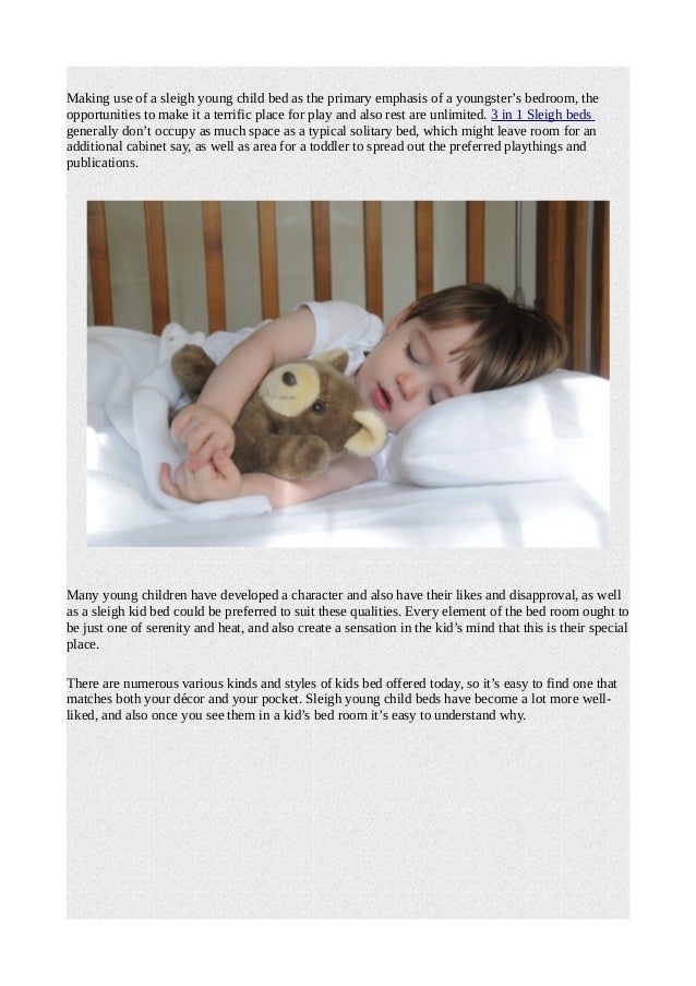 How To Make A Sleigh Cot Bed