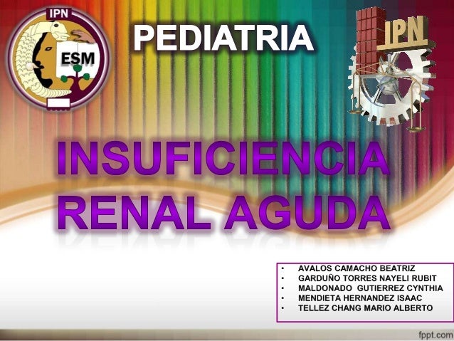 INSUFICIENCIA RENAL AGUDA CRONICA PEDIATRIA insuficiencia renal aguda cronica pediatria: