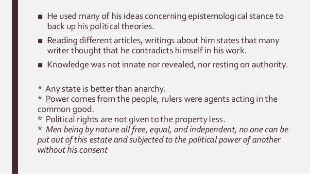 john locke political writings The single most important influence that shaped the founding of the united states comes from john locke the english political system in the writings of. john locke political writings The single most important influence that shaped the founding of the united states comes from john locke the english political system in the writings of.