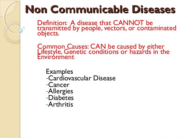 Communicable Disease Is A Contagious Disease