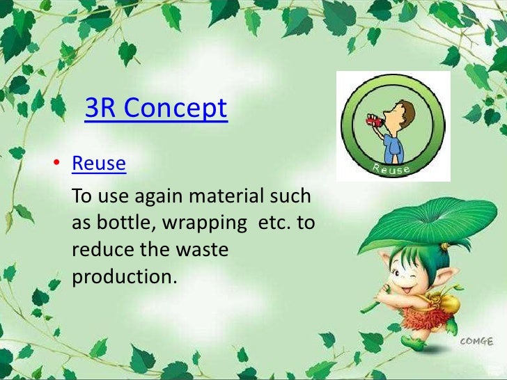 Reduce reuse recycle   essay by boomnamol   anti essays