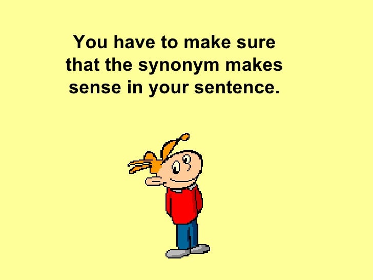 makes synonym