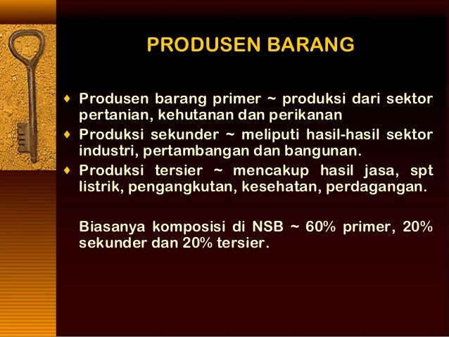 Perubahan Struktur Ekonomi Indonesia (Perekonomian