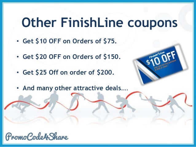 Free shipping finish line coupon code