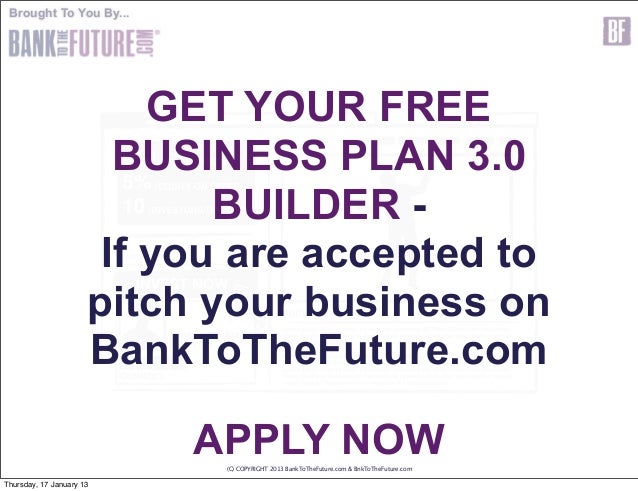 business plan for investors template