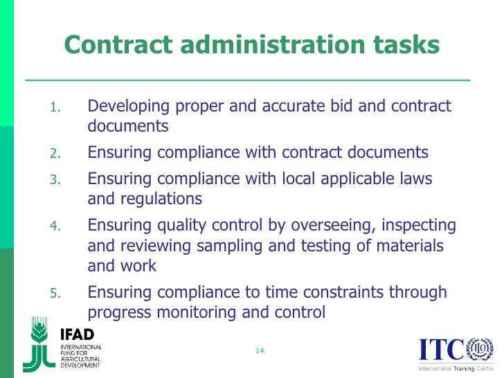 ... Construction Contract Administration; 14. Construction Contract Administration Process Construction Contract Administration Process ... Construction Contract Administration; 14.