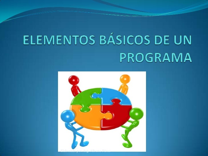 3 Elementos Basicos De Un Programa