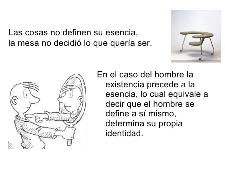 La Existencia Precede A La Esencia