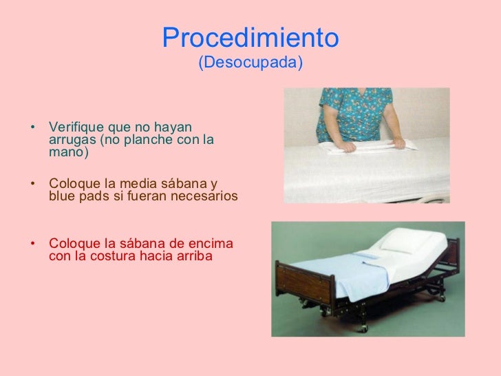 TENDIDOS DE CAMA (TÉCNICA)