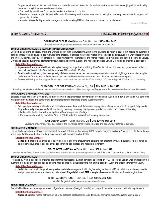 configuration management resumes