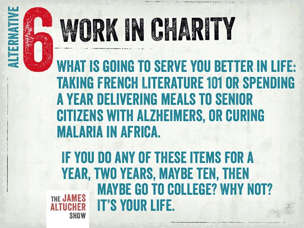 alternatives to college