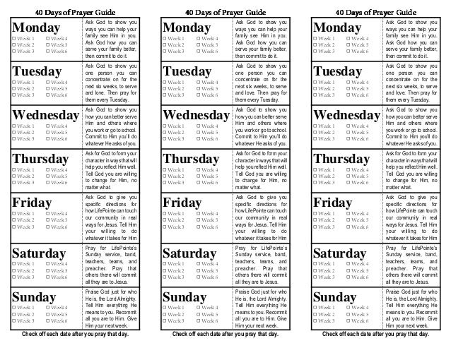 40 Days Of Prayer Guide 40-days-of-prayer-guide
