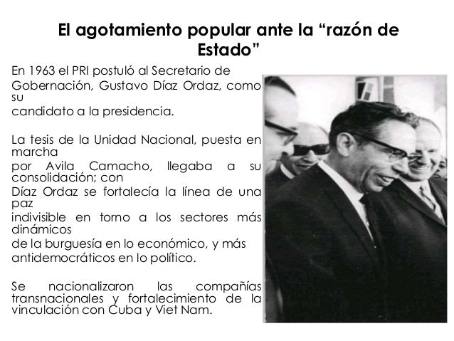 Gobierno de Díaz Ordaz
