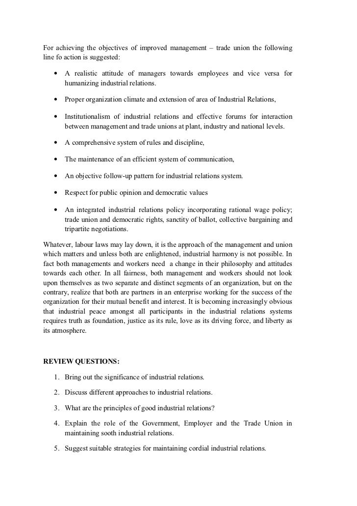 what are good industrial relations essay Was the industrial revolution good or bad essay rating: good 0 industrial revolution relevance of industrial relations in today’s changing. what are good industrial relations essay Was the industrial revolution good or bad essay rating: good 0 industrial revolution relevance of industrial relations in today’s changing.