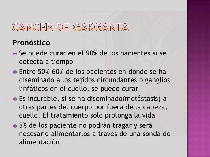 Cancer De Lengua Cura