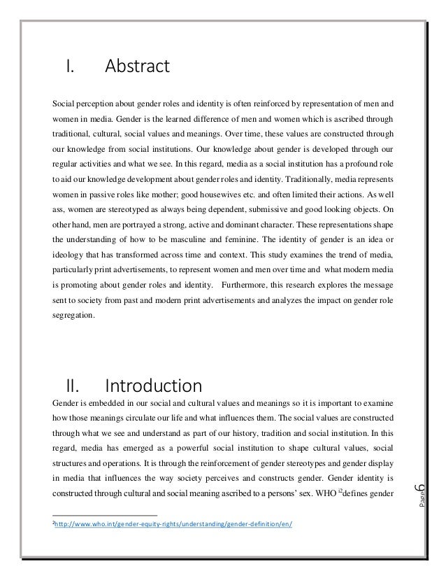 Essays on stereotypes in the media