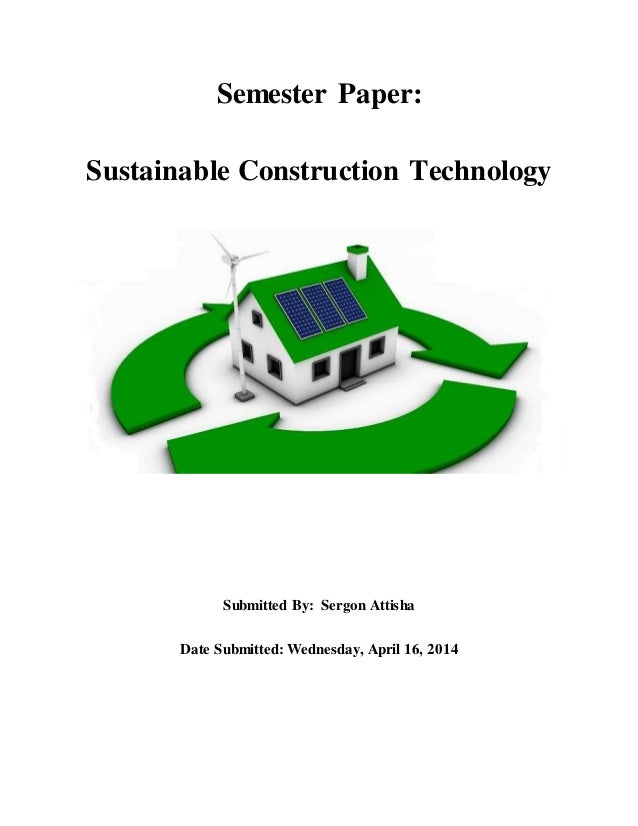 Sustainability Research Paper