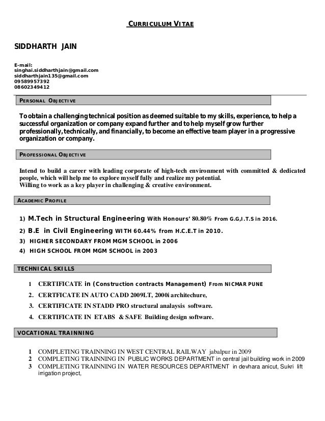 Buying resume