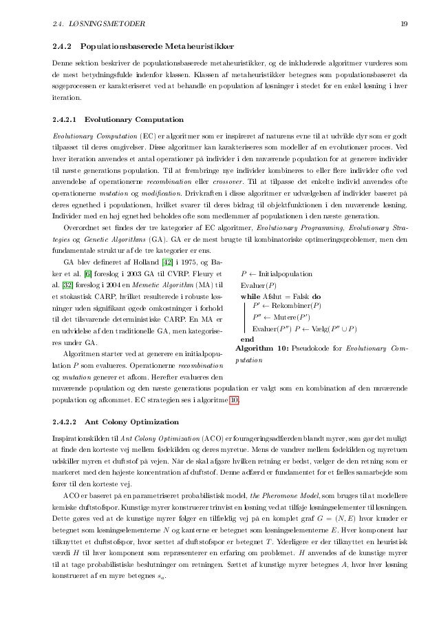 Master thesis on logistics