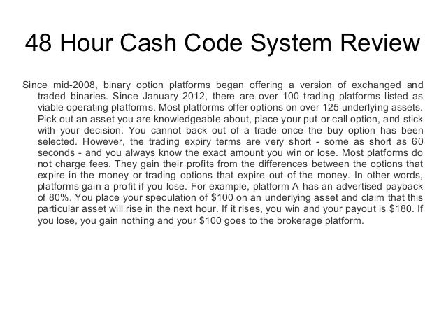 Binary options strategy for dummies