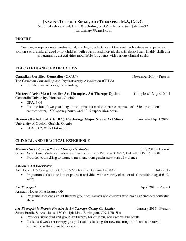 Behavior therapist resume example