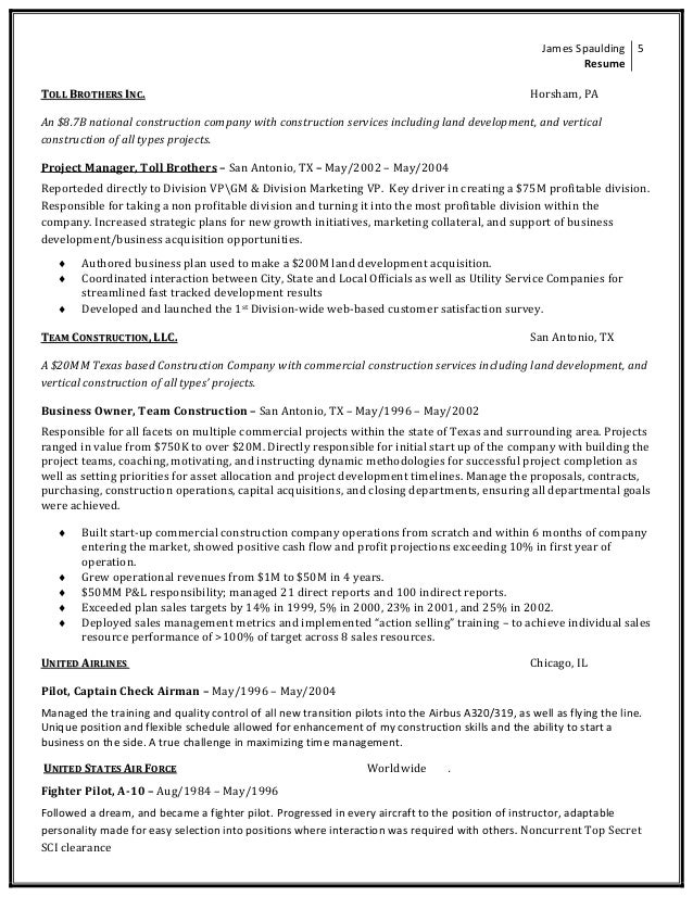director of development resumes