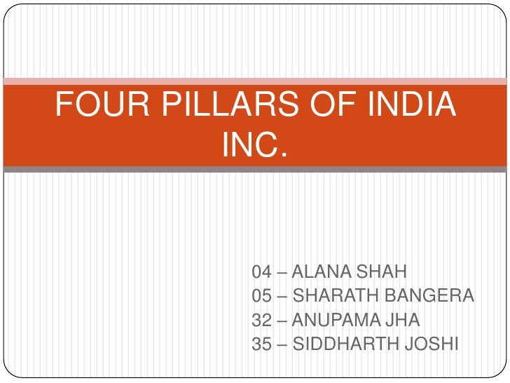 4 Pillars of india