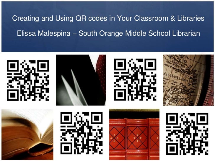 QR Codes in Schools and Libraries