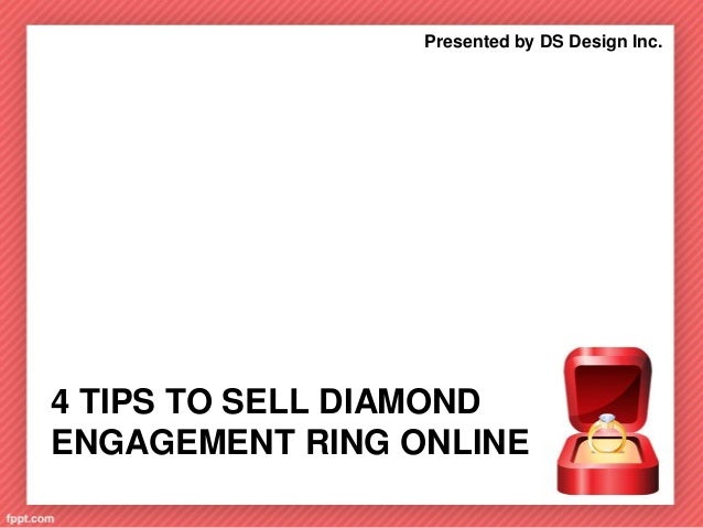Sell an engagement ring online