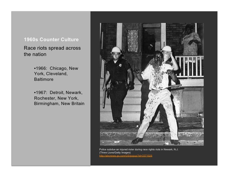the countercultures of the 1960s and 2000s The counterculture faded by the late 1960s for a number of reasons first, a rivalry was established between hippies and the radical left-wing group known as the diggers. the countercultures of the 1960s and 2000s The counterculture faded by the late 1960s for a number of reasons first, a rivalry was established between hippies and the radical left-wing group known as the diggers.