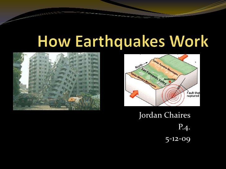 (5 12 09) How Earthquakes Work