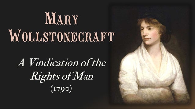 Mary wollstonecraft a vindication of the rights of women essays