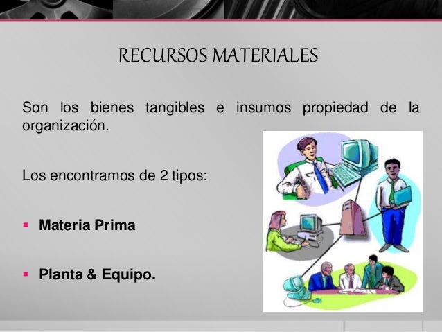 Ejemplos De Recursos Materiales En Una Empresa es.slideshare.net