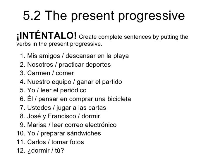 Printables Present Progressive Spanish Worksheet spanish present progressive worksheet bloggakuten collection of bloggakuten