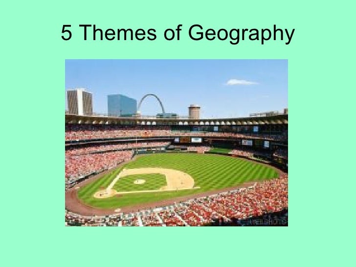5 themes of geography