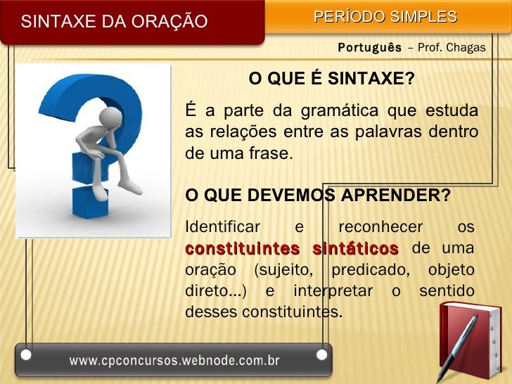 58119906 slidesintaxedaoracaoperiodosimples 58119906 slidesintaxedaoracaoperiodosimples