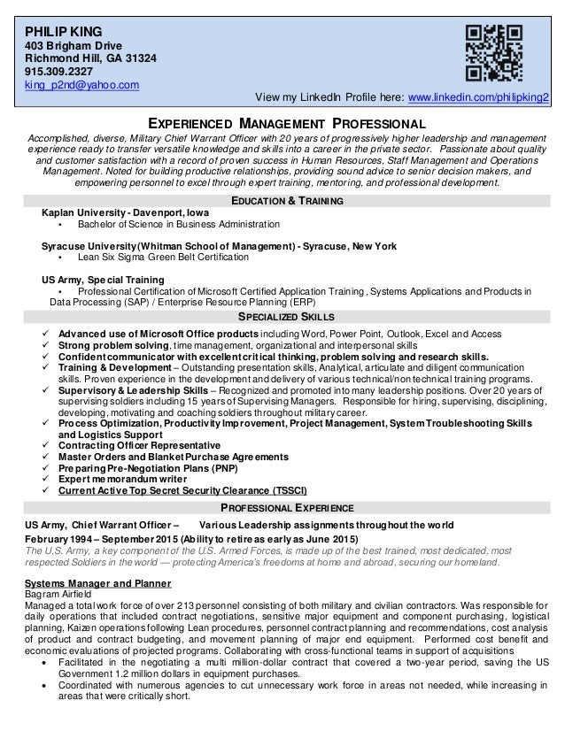 Resume For Gs - Gs Philip King Resume Gs resume for gs gs philip king resume gs