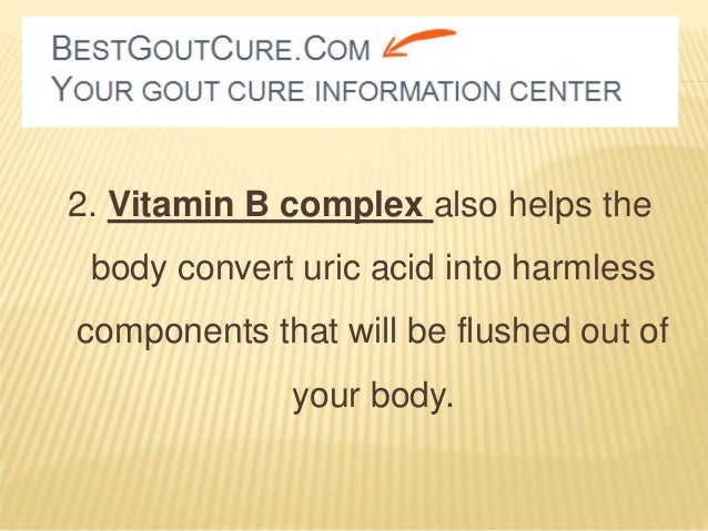 best free natural gout remedies that helps flush away uric acid