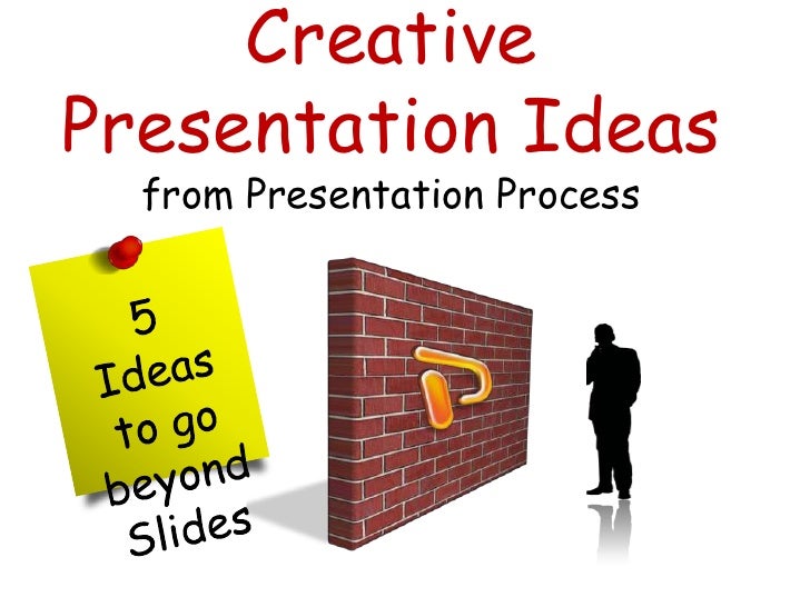 Creative english presentation ideas school