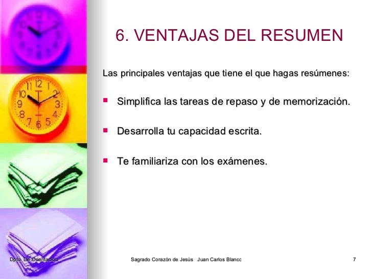 Cual Es La Importancia Del Resumen