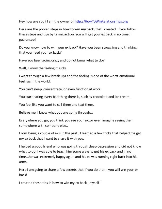 How To Get Your Voice Back! (and let me tell you about Pei Pa Koa) How To Get Your Ex Back Fast How To Get Your Ex Back In 4 Steps | Dark ...