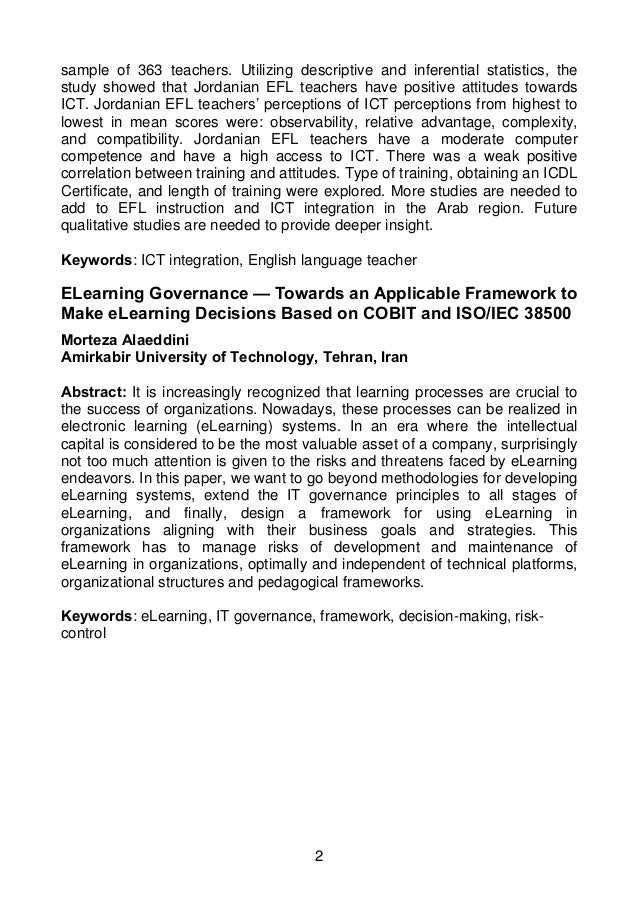 Abstract Attitude Dissertation Educational International
