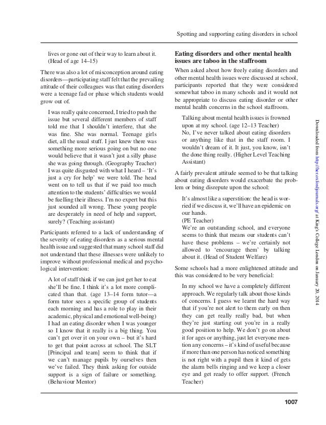 essays on eating disorders and the media essays on eating disorders and the media