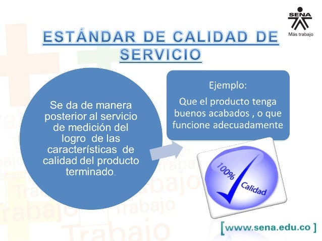 Que Es Un Estandar De Calidad